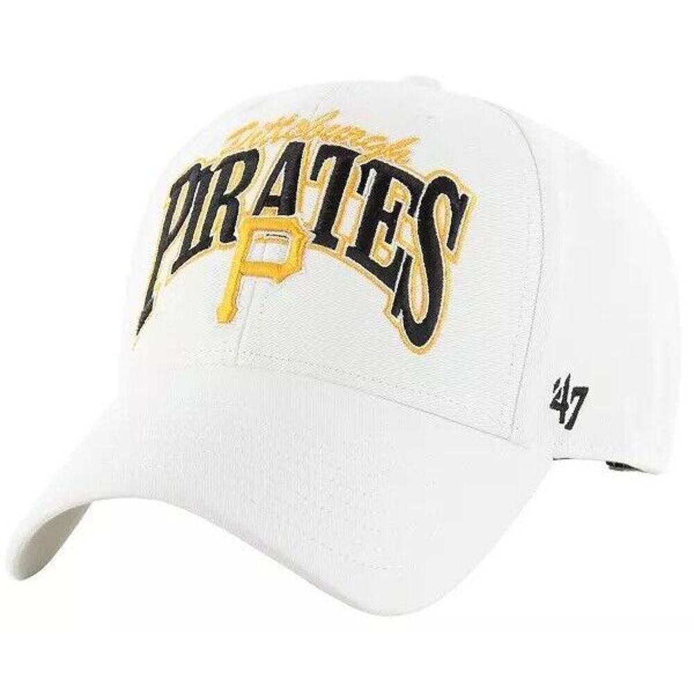 '47 Pittsburgh Pirates White Key MVP‎ Snapback Adjustable Hat New